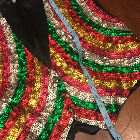 Vintage Rainbow Vest - Picture 4 of 8